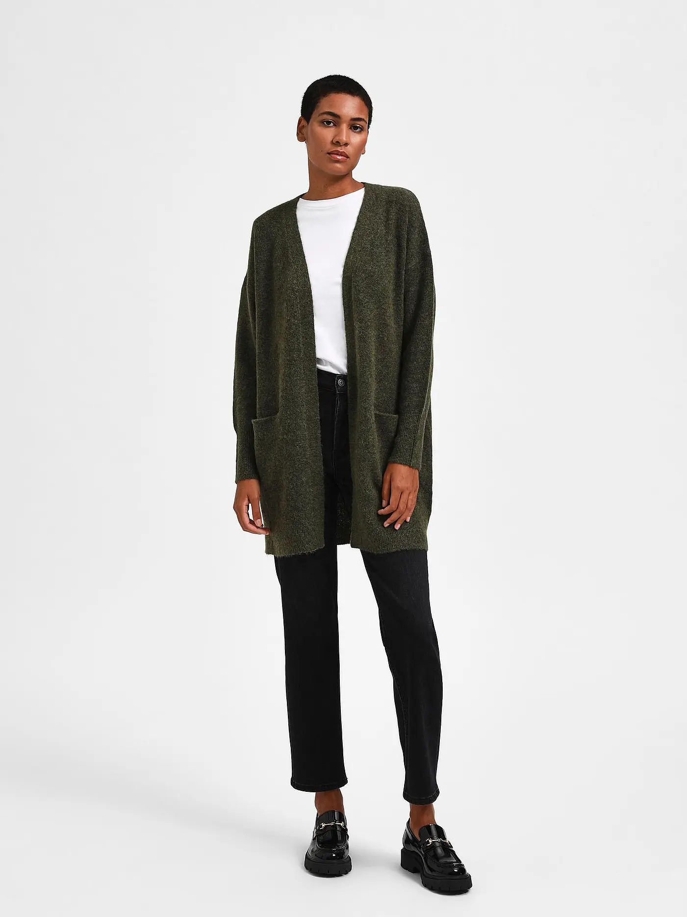 SELECTED FEMME | Strickjacke SLFLULU | grün